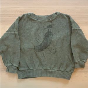 Bobo Choses bird print sweatshirt 2-3